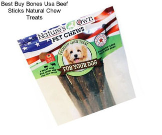 Best Buy Bones Usa Beef Sticks Natural Chew Treats