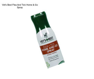 Vet\'s Best Flea And Tick Home & Go Spray