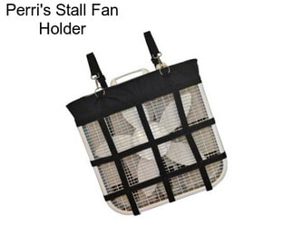 Perri\'s Stall Fan Holder