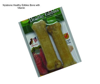 Nylabone Healthy Edibles Bone with Vitamin