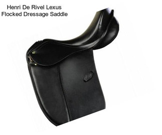 Henri De Rivel Lexus Flocked Dressage Saddle