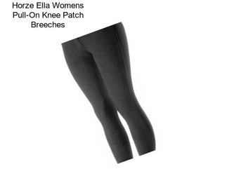 Horze Ella Womens Pull-On Knee Patch Breeches