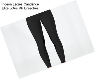 Irideon Ladies Candence Elite Lotus KP Breeches