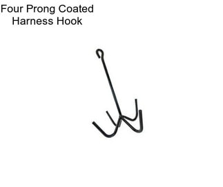 Four Prong Coated Harness Hook