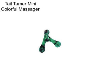 Tail Tamer Mini Colorful Massager