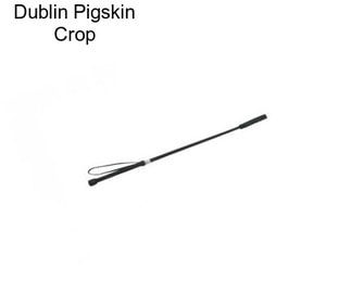 Dublin Pigskin Crop