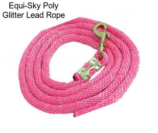 Equi-Sky Poly Glitter Lead Rope