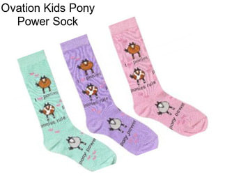 Ovation Kids Pony Power Sock