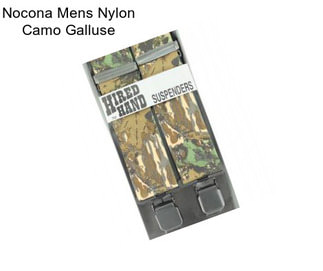 Nocona Mens Nylon Camo Galluse