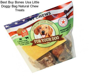 Best Buy Bones Usa Little Doggy Bag Natural Chew Treats