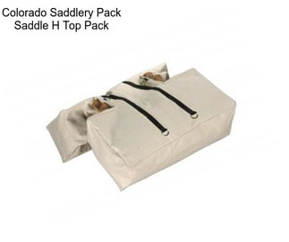 Colorado Saddlery Pack Saddle H Top Pack