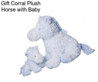 Gift Corral Plush Horse with Baby