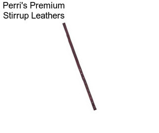 Perri\'s Premium Stirrup Leathers