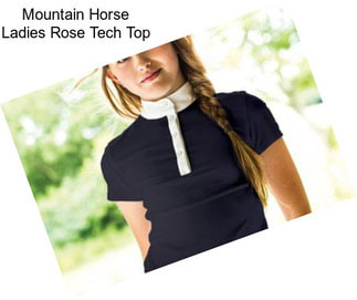 Mountain Horse Ladies Rose Tech Top