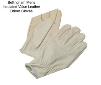 Bellingham Mens Insulated Value Leather Driver Gloves