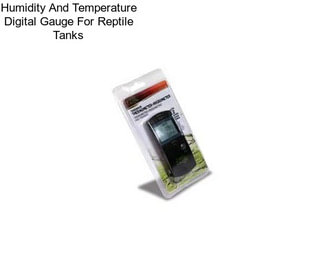 Humidity And Temperature Digital Gauge For Reptile Tanks