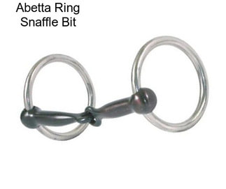 Abetta Ring Snaffle Bit