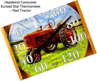 Headwind Consumer Ezread Dial Thermometer - Red Tractor