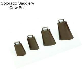 Colorado Saddlery Cow Bell