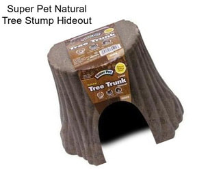 Super Pet Natural Tree Stump Hideout