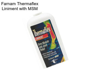 Farnam Thermaflex Liniment with MSM