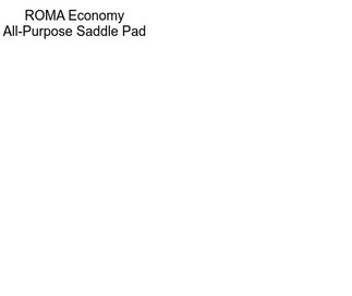 ROMA Economy All-Purpose Saddle Pad