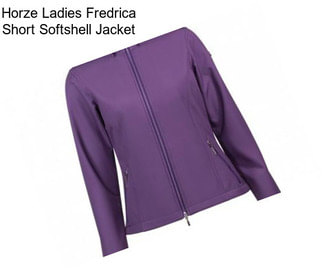 Horze Ladies Fredrica Short Softshell Jacket