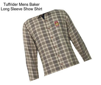 Tuffrider Mens Baker Long Sleeve Show Shirt