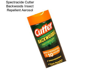 Spectracide Cutter Backwoods Insect Repellent Aerosol