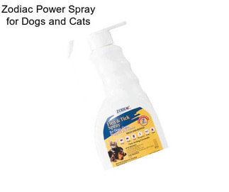 Zodiac Power Spray for Dogs and Cats