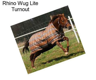 Rhino Wug Lite Turnout