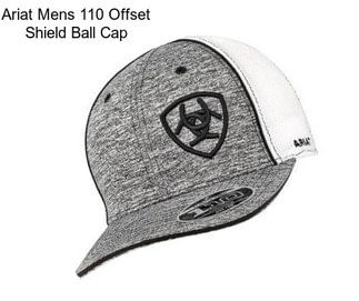 Ariat Mens 110 Offset Shield Ball Cap