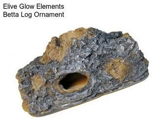 Elive Glow Elements Betta Log Ornament