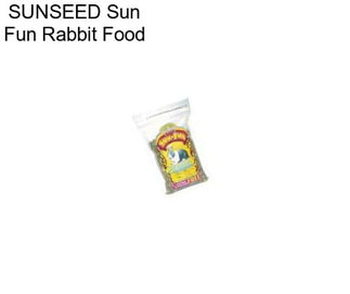 SUNSEED Sun Fun Rabbit Food