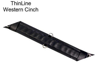 ThinLine Western Cinch