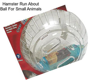 Hamster Run About Ball For Small Animals