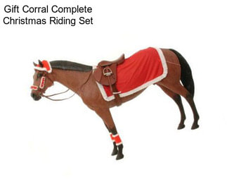 Gift Corral Complete Christmas Riding Set