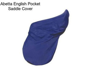 Abetta English Pocket Saddle Cover