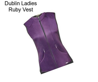 Dublin Ladies Ruby Vest