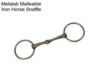 Metalab Malleable Iron Horse Snaffle