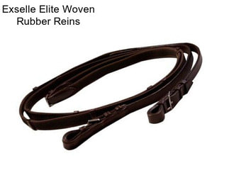 Exselle Elite Woven Rubber Reins