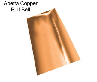 Abetta Copper Bull Bell