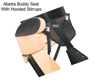 Abetta Buddy Seat With Hooded Stirrups