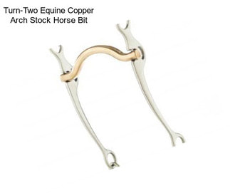 Turn-Two Equine Copper Arch Stock Horse Bit