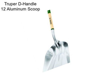 Truper D-Handle 12 Aluminum Scoop