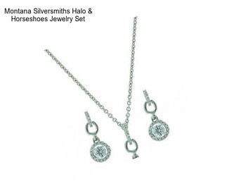 Montana Silversmiths Halo & Horseshoes Jewelry Set