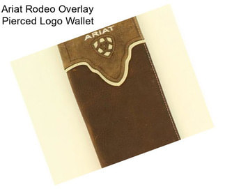 Ariat Rodeo Overlay Pierced Logo Wallet