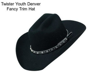 Twister Youth Denver Fancy Trim Hat