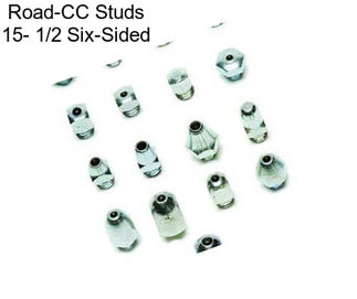 Road-CC Studs 15- 1/2 Six-Sided