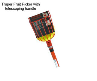 Truper Fruit Picker with telescoping handle